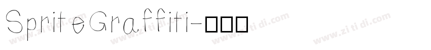 SpriteGraffiti字体转换