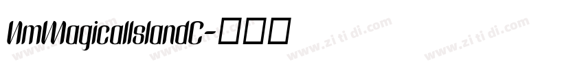 NmMagicallslandC字体转换