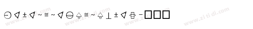 KirimomiGeometric字体转换