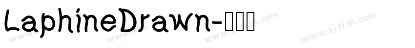 LaphineDrawn字体转换