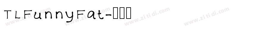 TLFunnyFat字体转换