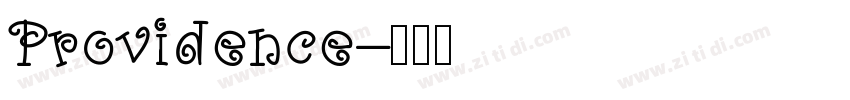 Providence字体转换