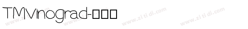 TMVinograd字体转换