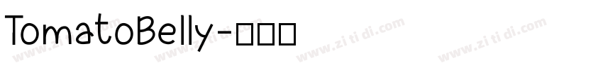 TomatoBelly字体转换