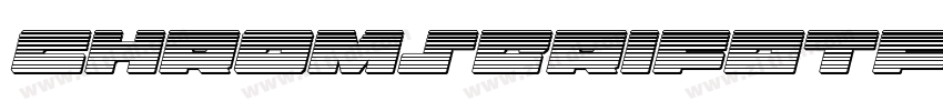 ChromSerifOTF字体转换