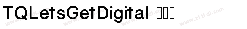 TQLetsGetDigital字体转换