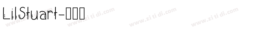 LilStuart字体转换