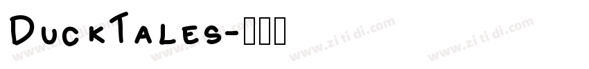 DuckTales字体转换
