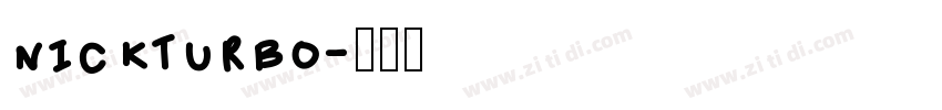 nickturbo字体转换