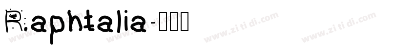 Raphtalia字体转换