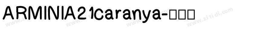 ARMINIA21caranya字体转换