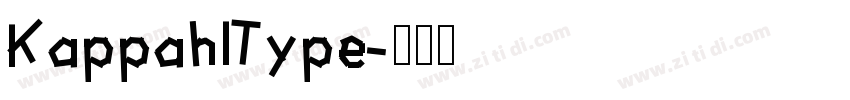 KappahlType字体转换