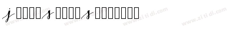 JorjaSmithSans字体转换