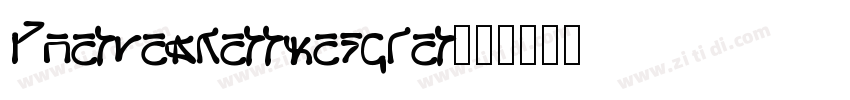 Laenderkennzeichen20字体转换