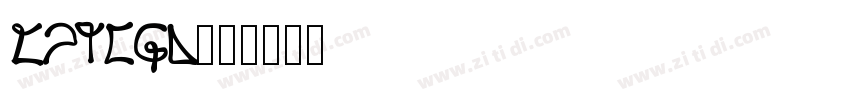 ZHSRXT20字体转换