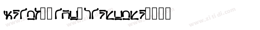 zihun20hao-shitouti字体转换