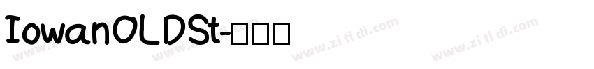 IowanOLDSt字体转换