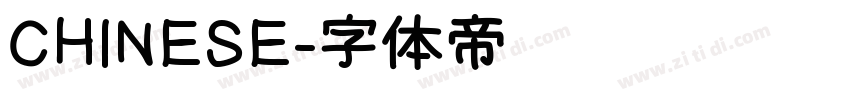 CHINESE字体转换