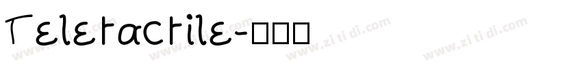 Teletactile字体转换