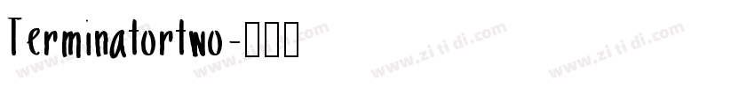 Terminatortwo字体转换