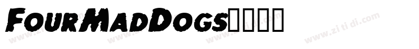 FourMadDogs字体转换