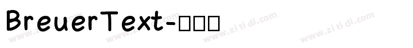 BreuerText字体转换