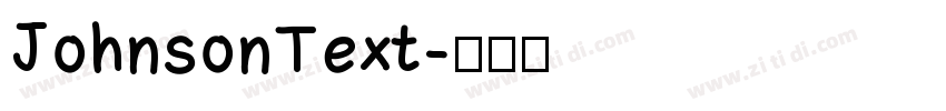 JohnsonText字体转换