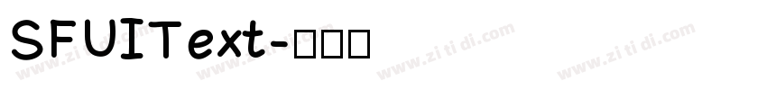 SFUIText字体转换
