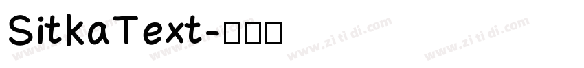 SitkaText字体转换