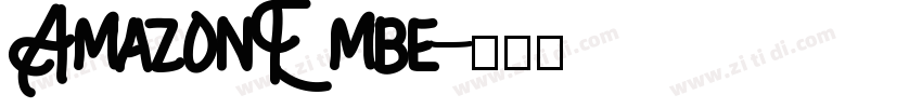 AmazonEmbe字体转换