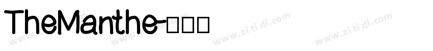 TheManthe字体转换