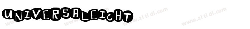 UniversalEight字体转换