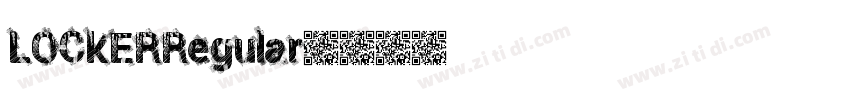 LOCKERRegular字体转换