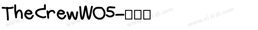 TheCrewW05字体转换