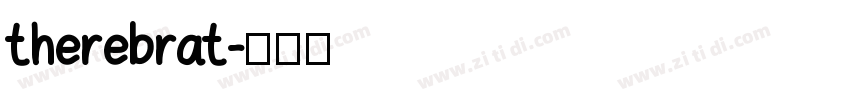 therebrat字体转换