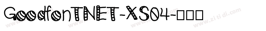 GoodfonTNET-XS04字体转换