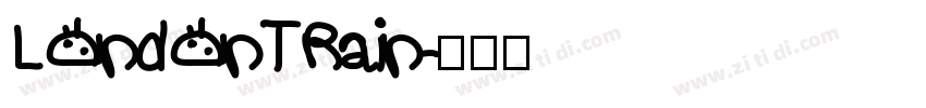 LondonTrain字体转换