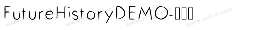 FutureHistoryDEMO字体转换