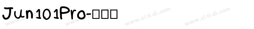 Jun101Pro字体转换