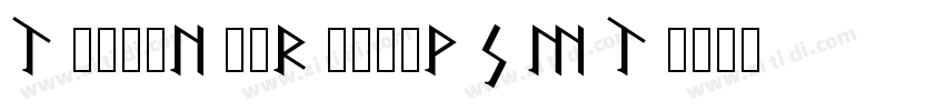 TimesNewRomanPSMT字体转换