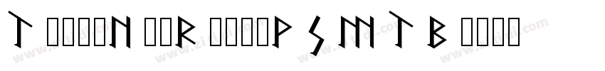 TimesNewRomanPSMTB字体转换