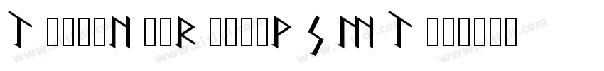 TimesNewRomanPSMT字体字体转换