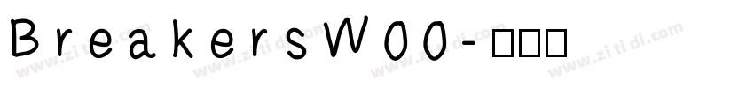 BreakersW00字体转换