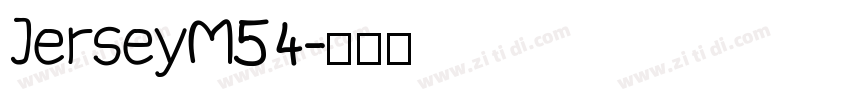 JerseyM54字体转换