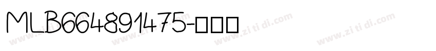 MLB664891475字体转换