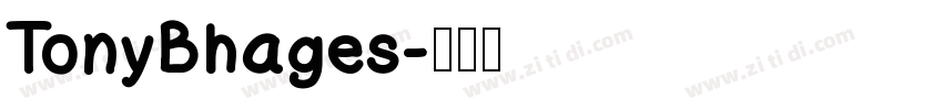 TonyBhages字体转换