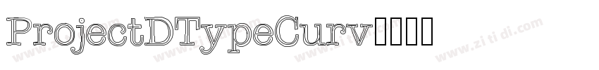ProjectDTypeCurv字体转换