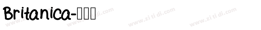 Britanica字体转换