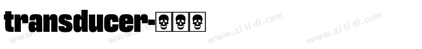 transducer字体转换