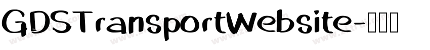 GDSTransportWebsite字体转换